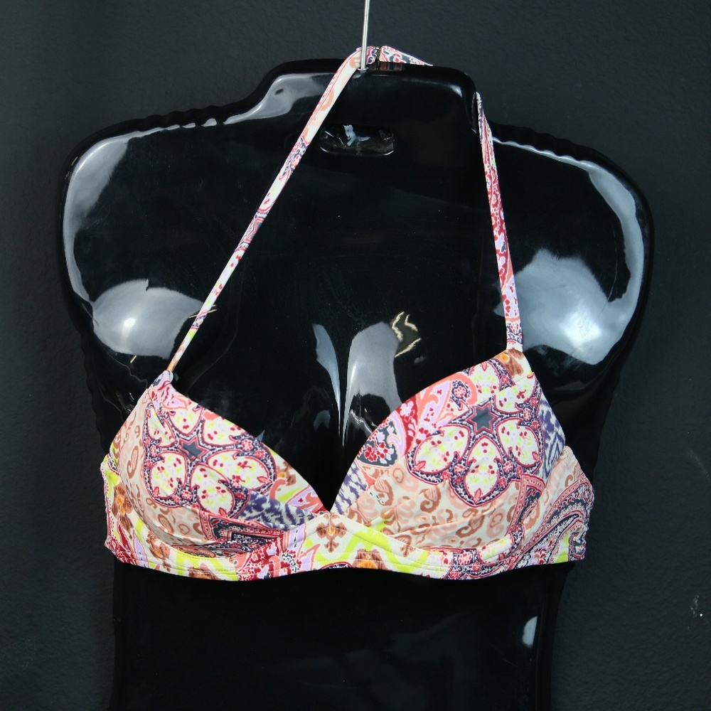 (New) Victoria Secret Paisley Bikini Top Size 32A
